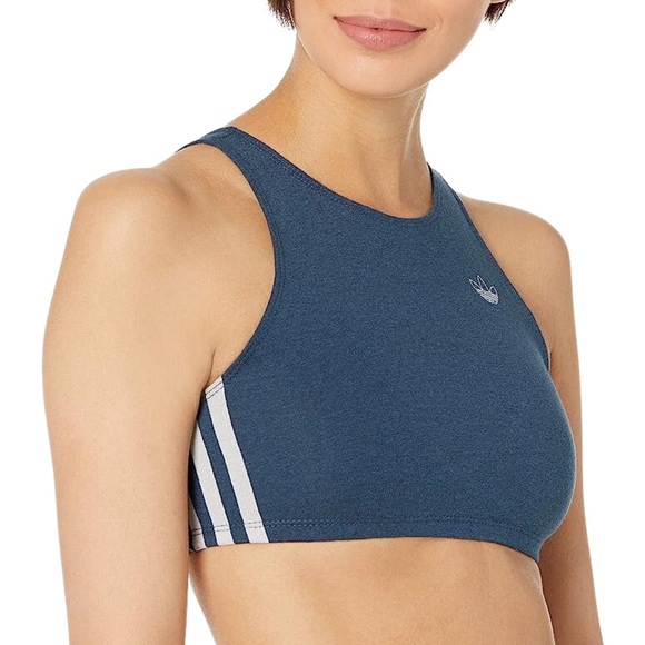 adidas Originals Fakten Bra Scoop Back Sport Activewear Top Size Medium NWT - Picture 2 of 6